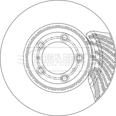 Borg & Beck BBD6227S - Bremžu diski ps1.lv