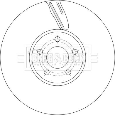 Borg & Beck BBD7018S - Bremžu diski ps1.lv