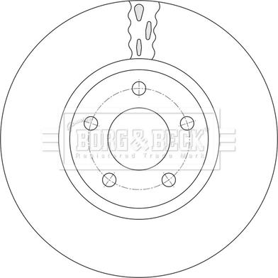 Borg & Beck BBD7020S - Bremžu diski ps1.lv