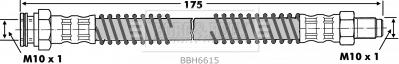 Borg & Beck BBH6615 - Bremžu šļūtene ps1.lv