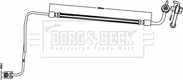 Borg & Beck BBH8494 - Bremžu šļūtene ps1.lv