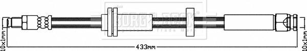 Borg & Beck BBH8331 - Bremžu šļūtene ps1.lv