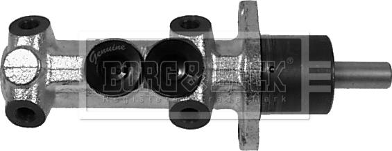 Borg & Beck BBM4586 - Galvenais bremžu cilindrs ps1.lv