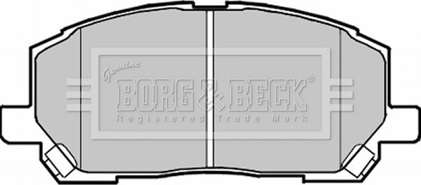 Borg & Beck BBP1951 - Bremžu uzliku kompl., Disku bremzes ps1.lv