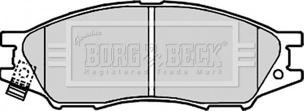 Borg & Beck BBP1917 - Bremžu uzliku kompl., Disku bremzes ps1.lv