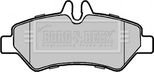 Borg & Beck BBP1975 - Bremžu uzliku kompl., Disku bremzes ps1.lv