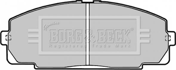 Borg & Beck BBP1451 - Bremžu uzliku kompl., Disku bremzes ps1.lv