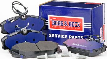 Borg & Beck BBP1466 - Bremžu uzliku kompl., Disku bremzes ps1.lv