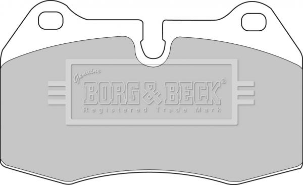 Borg & Beck BBP1596 - Bremžu uzliku kompl., Disku bremzes ps1.lv