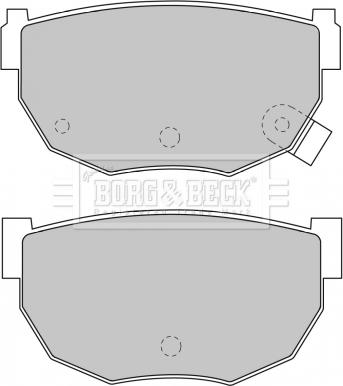 Borg & Beck BBP1549 - Bremžu uzliku kompl., Disku bremzes ps1.lv