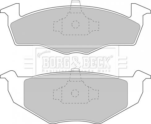 Borg & Beck BBP1555 - Bremžu uzliku kompl., Disku bremzes ps1.lv