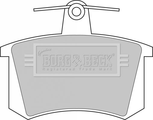 Borg & Beck BBP1503 - Bremžu uzliku kompl., Disku bremzes ps1.lv