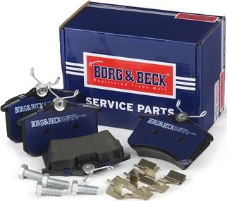 Borg & Beck BBP1512 - Bremžu uzliku kompl., Disku bremzes ps1.lv