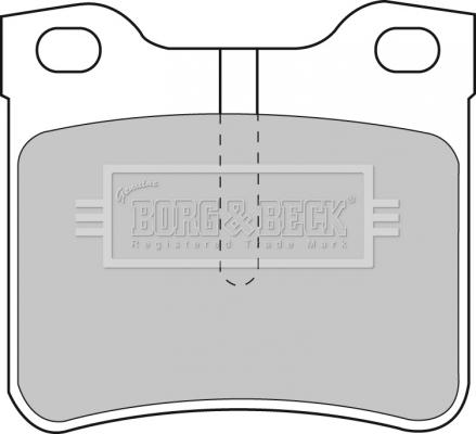 Borg & Beck BBP1539 - Bremžu uzliku kompl., Disku bremzes ps1.lv