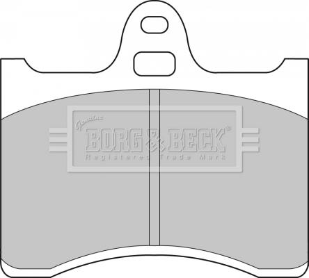 Borg & Beck BBP1538 - Bremžu uzliku kompl., Disku bremzes ps1.lv