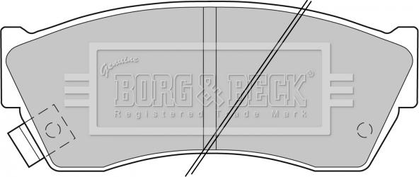 Borg & Beck BBP1529 - Bremžu uzliku kompl., Disku bremzes ps1.lv