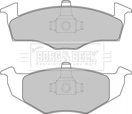 Borg & Beck BBP1691 - Bremžu uzliku kompl., Disku bremzes ps1.lv