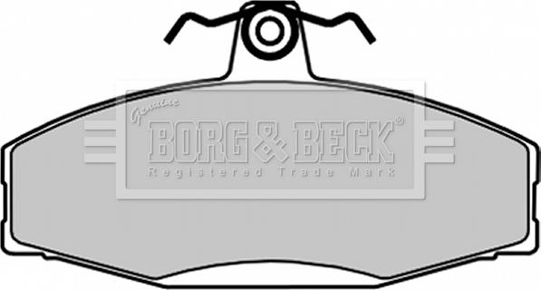 Borg & Beck BBP1604 - Bremžu uzliku kompl., Disku bremzes ps1.lv