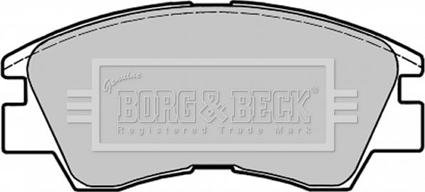 Borg & Beck BBP1671 - Bremžu uzliku kompl., Disku bremzes ps1.lv