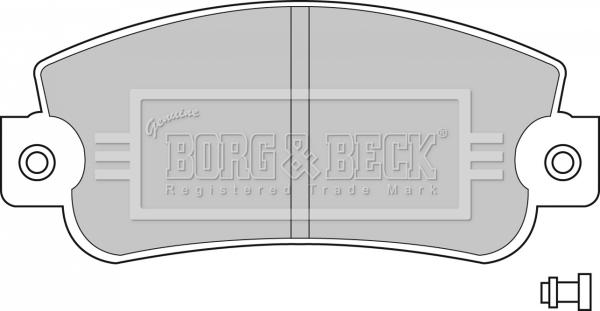 Borg & Beck BBP1094 - Bremžu uzliku kompl., Disku bremzes ps1.lv
