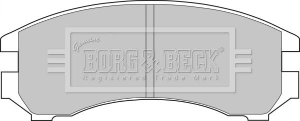 Borg & Beck BBP1051 - Bremžu uzliku kompl., Disku bremzes ps1.lv