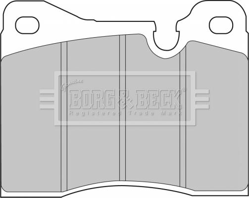 Borg & Beck BBP1014 - Bremžu uzliku kompl., Disku bremzes ps1.lv