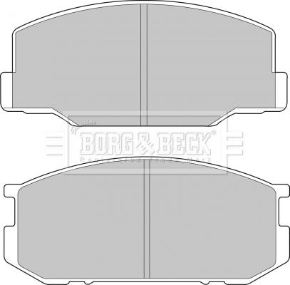 Borg & Beck BBP1196 - Bremžu uzliku kompl., Disku bremzes ps1.lv