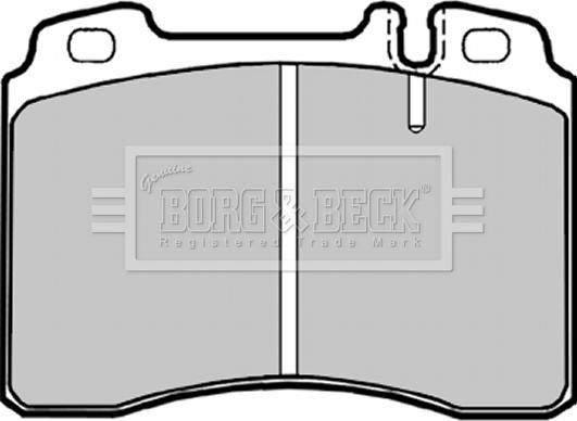 Borg & Beck BBP1181 - Bremžu uzliku kompl., Disku bremzes ps1.lv