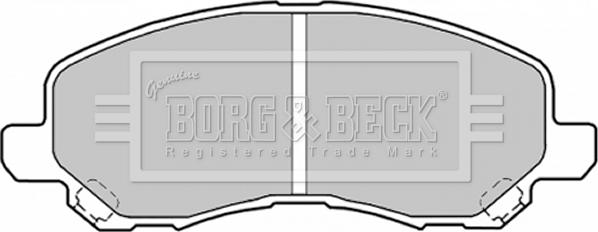 Borg & Beck BBP1831 - Bremžu uzliku kompl., Disku bremzes ps1.lv