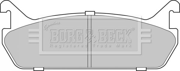 Borg & Beck BBP1828 - Bremžu uzliku kompl., Disku bremzes ps1.lv