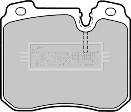 Borg & Beck BBP1340 - Bremžu uzliku kompl., Disku bremzes ps1.lv