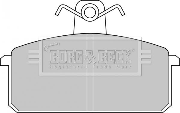 Borg & Beck BBP1348 - Bremžu uzliku kompl., Disku bremzes ps1.lv