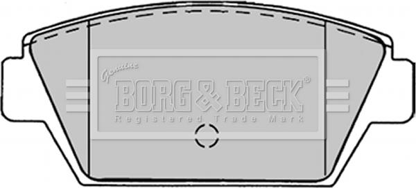 Borg & Beck BBP1243 - Bremžu uzliku kompl., Disku bremzes ps1.lv