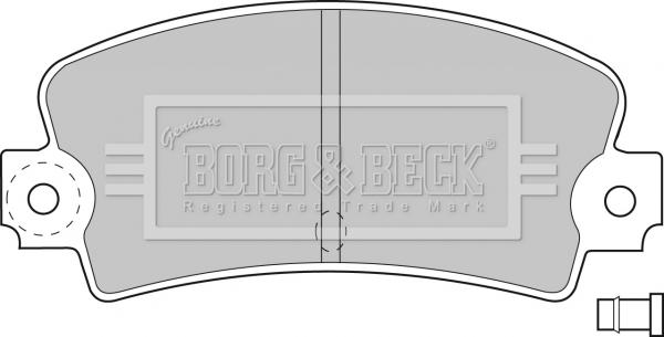 Borg & Beck BBP1233 - Bremžu uzliku kompl., Disku bremzes ps1.lv