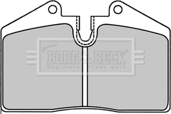 Borg & Beck BBP1227 - Bremžu uzliku kompl., Disku bremzes ps1.lv