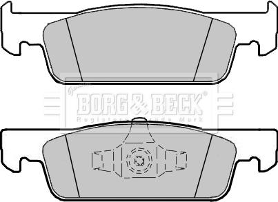 BOSCH 0 986 460 125 - Bremžu uzliku kompl., Disku bremzes ps1.lv