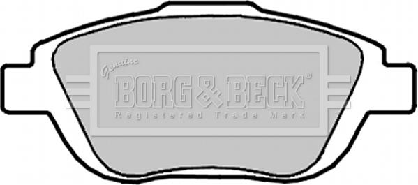 Borg & Beck BBP2096 - Bremžu uzliku kompl., Disku bremzes ps1.lv
