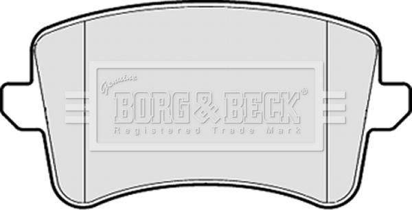 Borg & Beck BBP2055 - Bremžu uzliku kompl., Disku bremzes ps1.lv