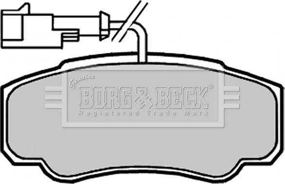 Borg & Beck BBP2068 - Bremžu uzliku kompl., Disku bremzes ps1.lv