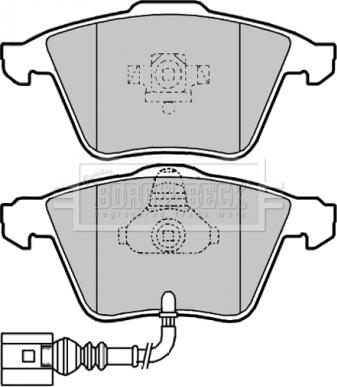 DJ Parts BP2879 - Bremžu uzliku kompl., Disku bremzes ps1.lv