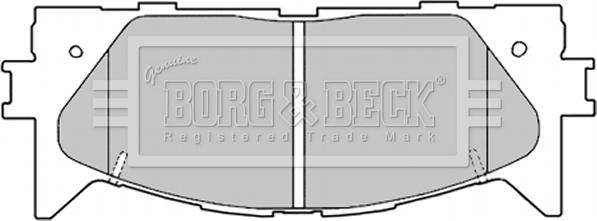 Borg & Beck BBP2026 - Bremžu uzliku kompl., Disku bremzes ps1.lv