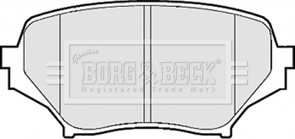 Borg & Beck BBP2075 - Bremžu uzliku kompl., Disku bremzes ps1.lv