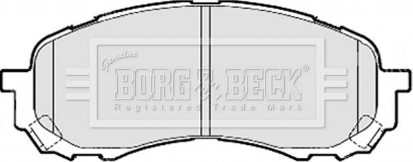 Borg & Beck BBP2078 - Bremžu uzliku kompl., Disku bremzes ps1.lv