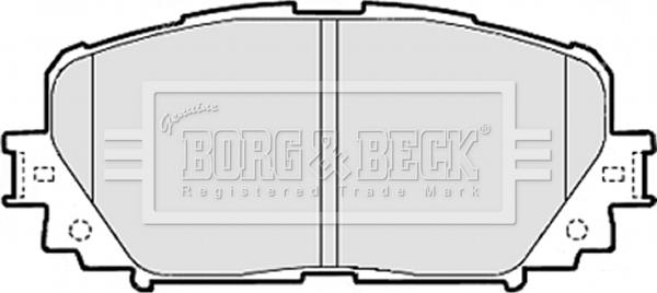 Borg & Beck BBP2073 - Bremžu uzliku kompl., Disku bremzes ps1.lv