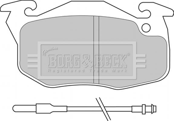 Borg & Beck BBP2159 - Bremžu uzliku kompl., Disku bremzes ps1.lv