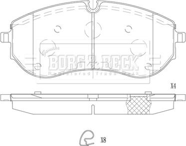 BRAKE FIT PD4033 - Bremžu uzliku kompl., Disku bremzes ps1.lv