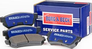 Borg & Beck BBP2307 - Bremžu uzliku kompl., Disku bremzes ps1.lv