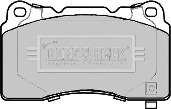 Borg & Beck BBP2290 - Bremžu uzliku kompl., Disku bremzes ps1.lv