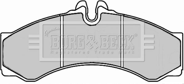 Borg & Beck BBP2247 - Bremžu uzliku kompl., Disku bremzes ps1.lv