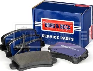 Borg & Beck BBP2267 - Bremžu uzliku kompl., Disku bremzes ps1.lv